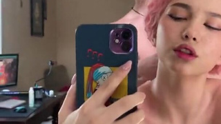 Просто снимали порно на телефон, а получился шедевр с моей Lil Karina
